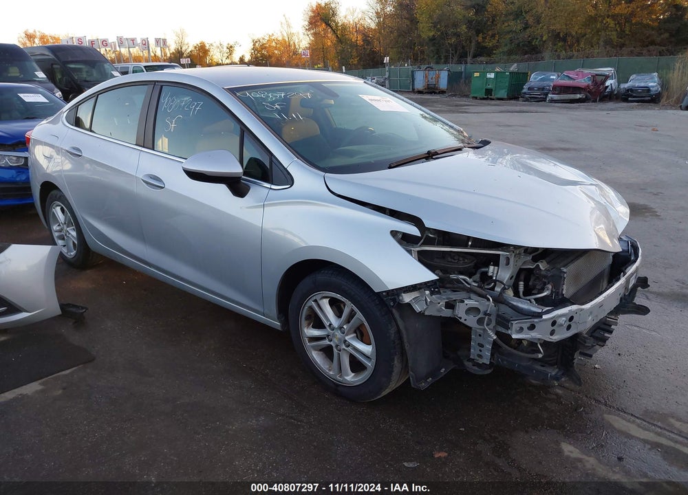 2018 CHEVROLET CRUZE LT AUTO VIN: 1G1BE5SM1J7198189