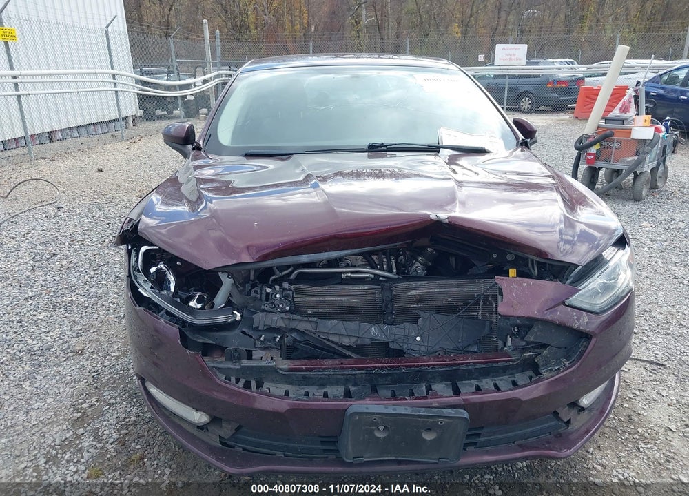 2018 FORD FUSION SE VIN: 3FA6P0HD7JR184485