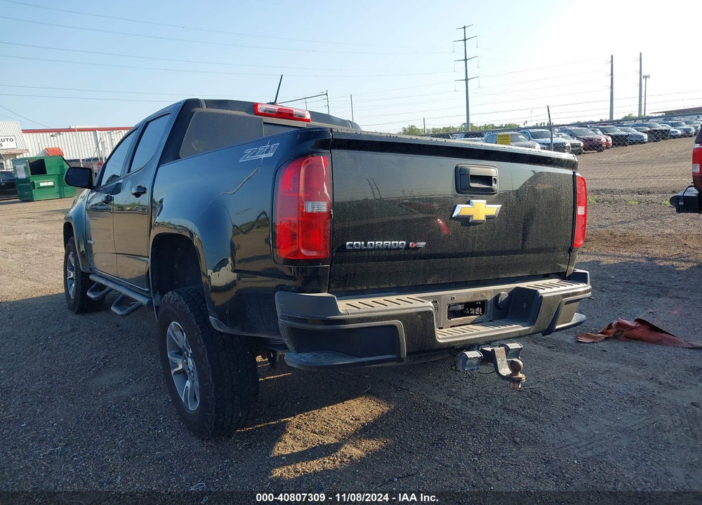 2017 CHEVROLET COLORADO Z71 VIN: 1GCGTDEN7H1191794