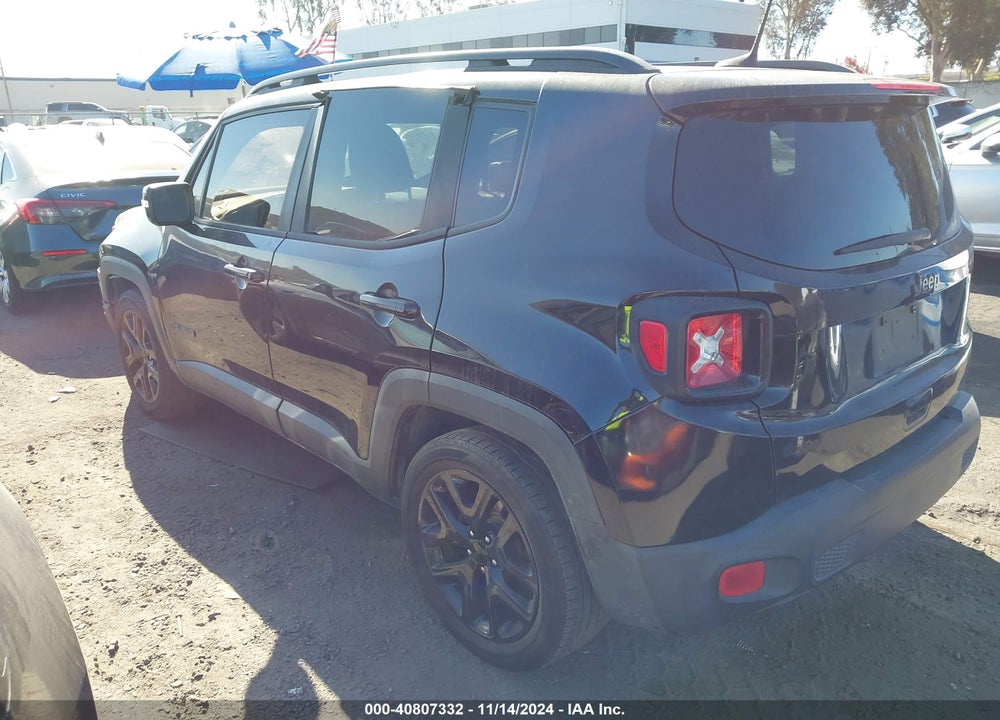 2018 JEEP RENEGADE ALTITUDE FWD VIN: ZACCJABB8JPH61742