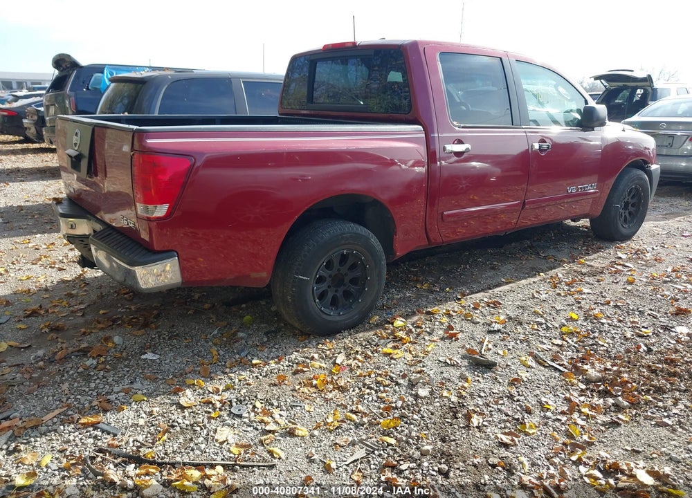 2006 NISSAN TITAN SE VIN: 1N6BA07A46N502054