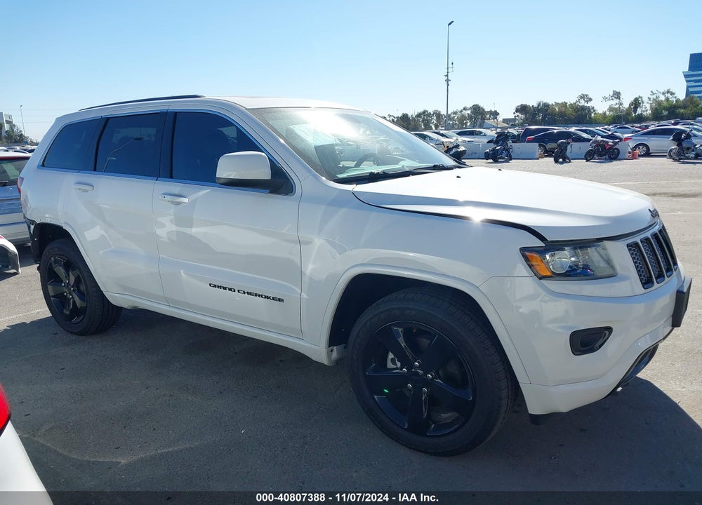 2015 JEEP GRAND CHEROKEE ALTITUDE VIN: 1C4RJEAG9FC160575