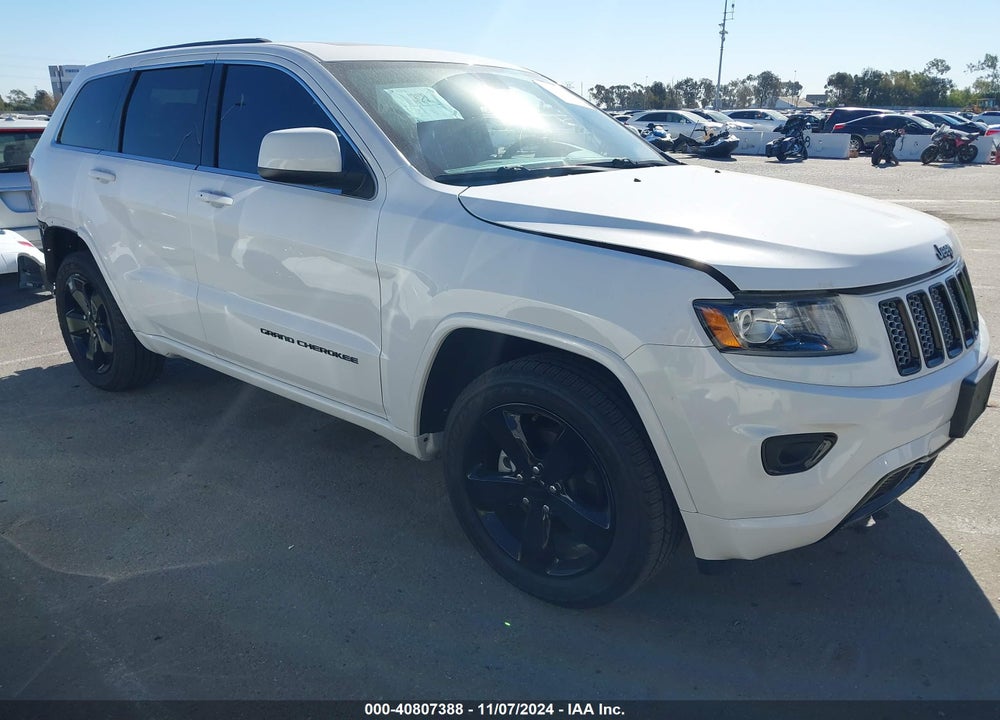 2015 JEEP GRAND CHEROKEE ALTITUDE VIN: 1C4RJEAG9FC160575