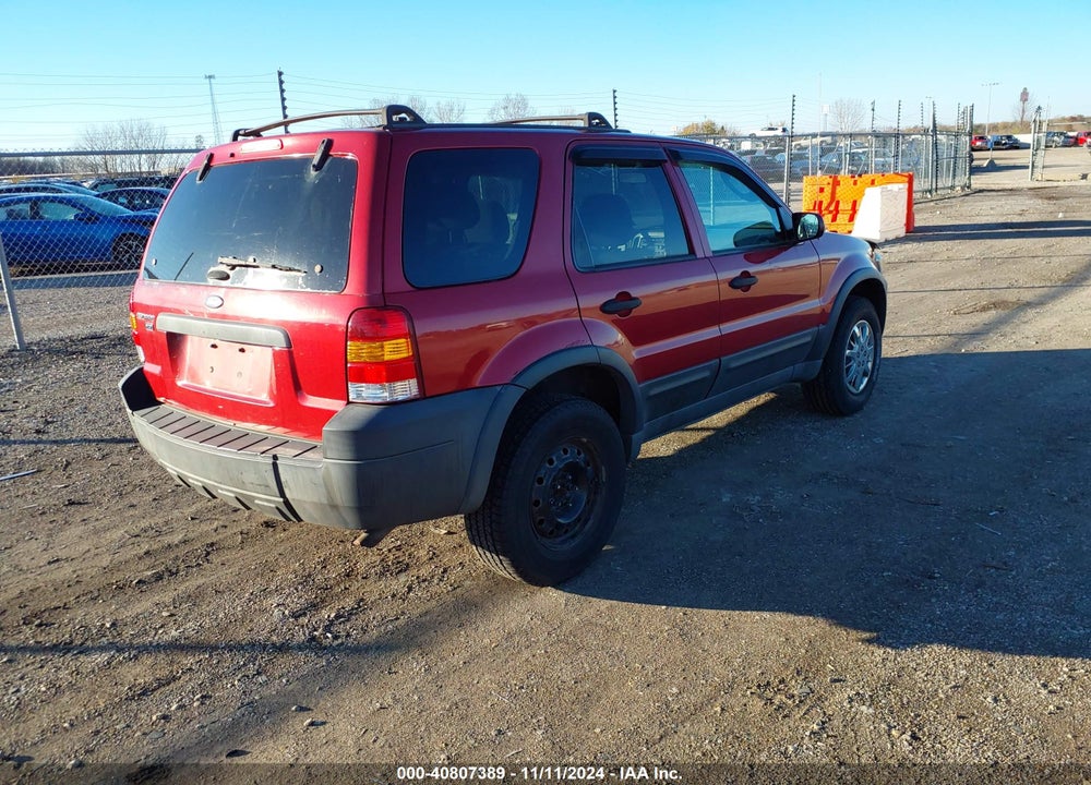 2005 FORD ESCAPE XLT VIN: 1FMYU93175KA24190