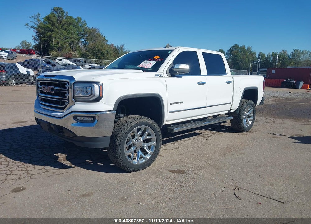 2018 GMC SIERRA 1500 SLT VIN: 3GTU2NEC7JG452245