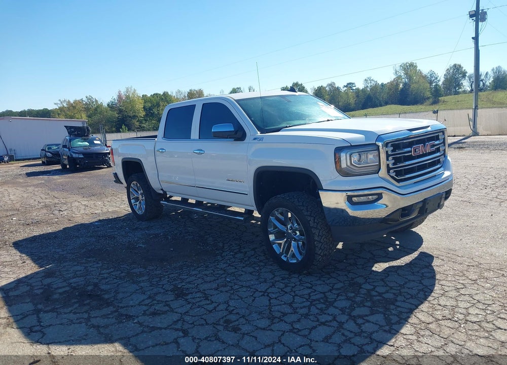 2018 GMC SIERRA 1500 SLT VIN: 3GTU2NEC7JG452245