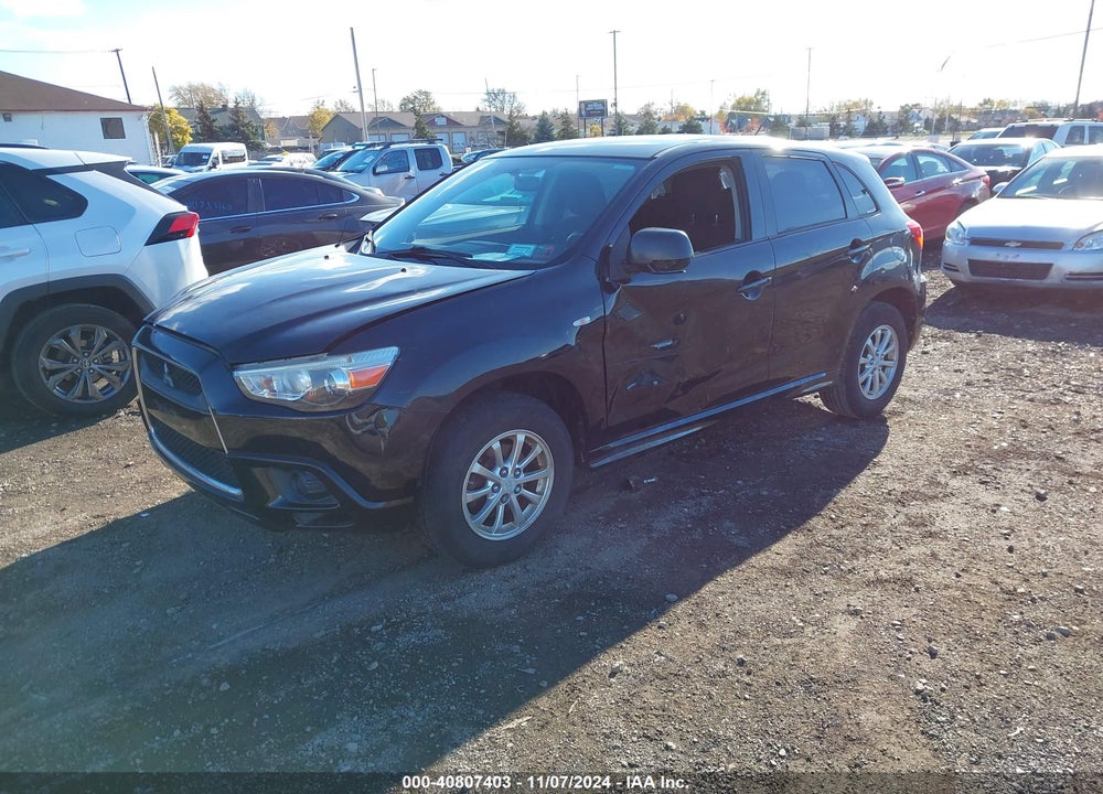 2011 MITSUBISHI OUTLANDER SPORT ES VIN: JA4AP3AU5BZ008106