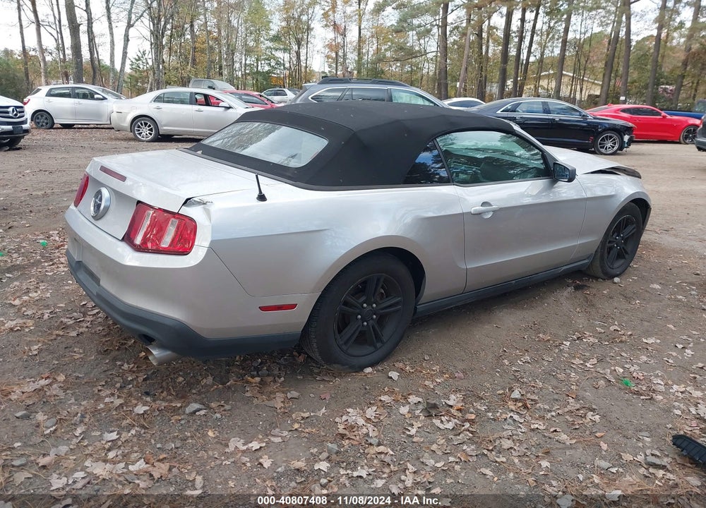 2011 FORD MUSTANG V6 VIN: 1ZVBP8EM7B5129127