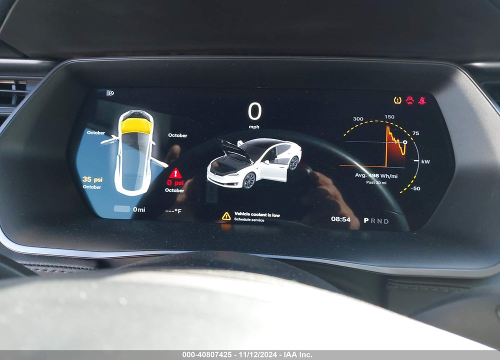 2019 TESLA MODEL S 100D/75D/LONG RANGE/STANDARD RANGE VIN: 5YJSA1E29KF309492