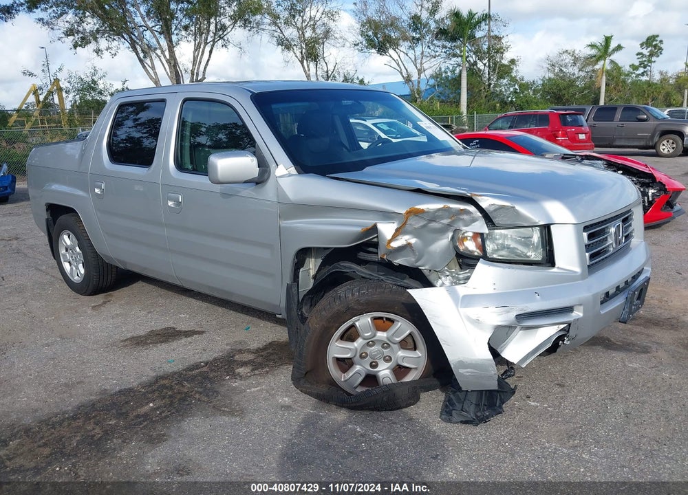 2006 HONDA RIDGELINE RTS VIN: 2HJYK164X6H567720