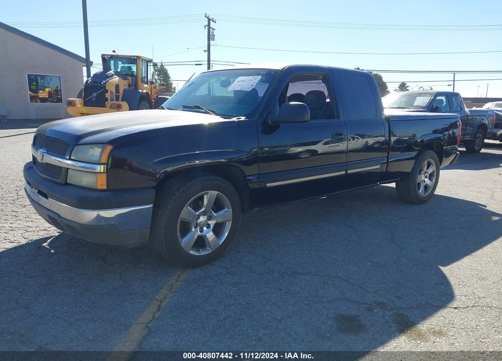 2005 CHEVROLET SILVERADO 1500 LS VIN: 1GCEC19V15Z104470
