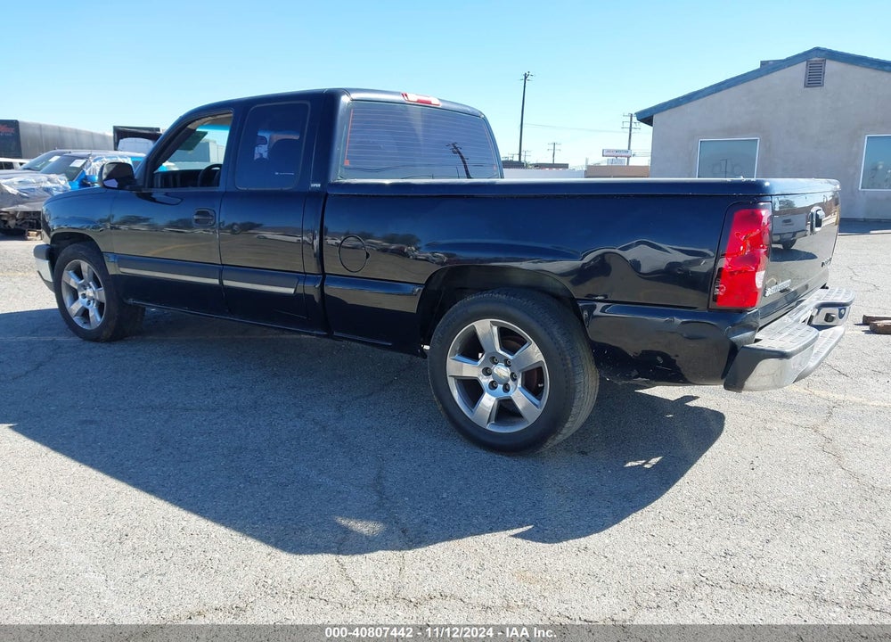 2005 CHEVROLET SILVERADO 1500 LS VIN: 1GCEC19V15Z104470