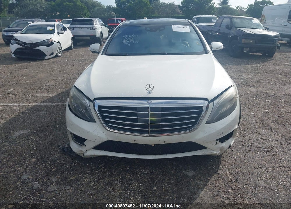 2015 MERCEDES-BENZ S 550 VIN: WDDUG8CB1FA081933