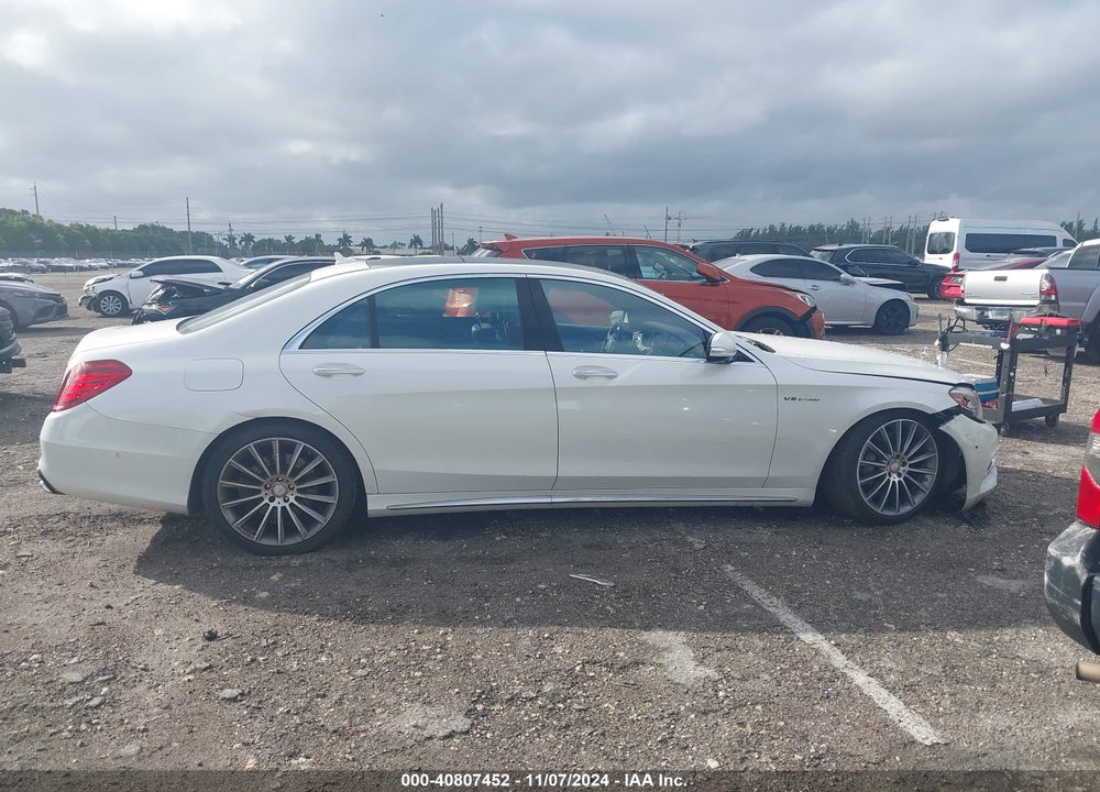 2015 MERCEDES-BENZ S 550 VIN: WDDUG8CB1FA081933