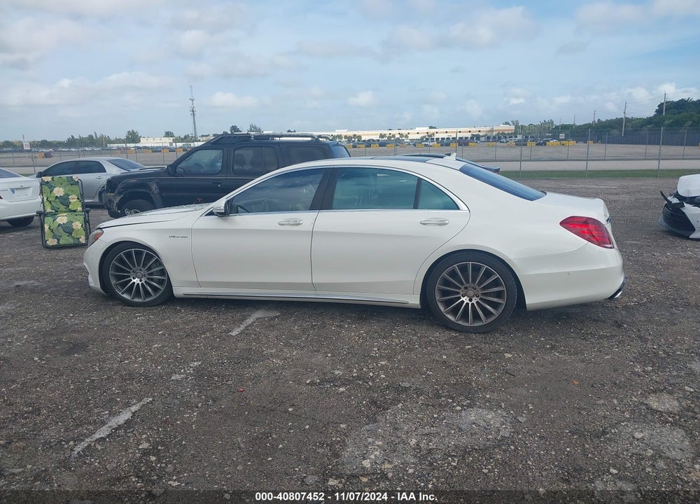 2015 MERCEDES-BENZ S 550 VIN: WDDUG8CB1FA081933
