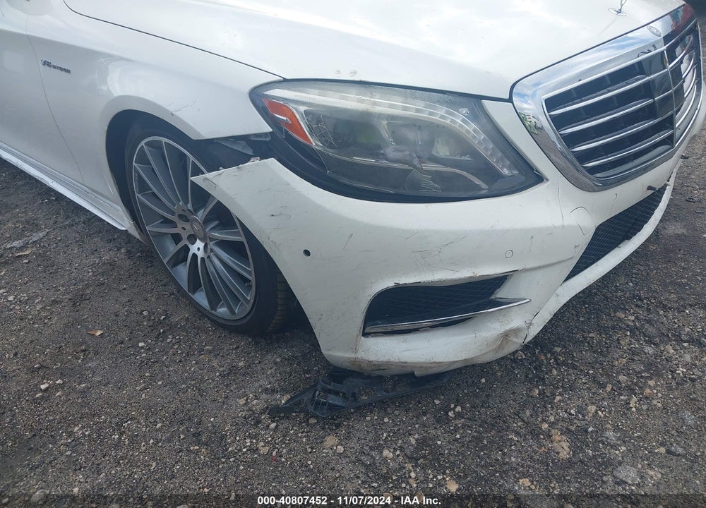 2015 MERCEDES-BENZ S 550 VIN: WDDUG8CB1FA081933