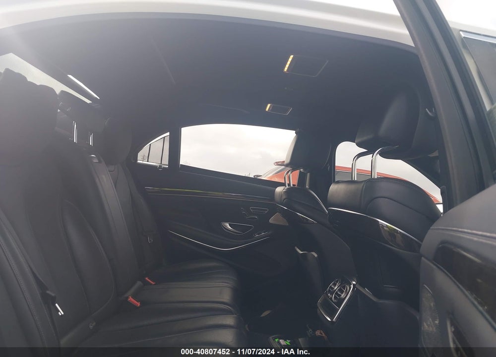 2015 MERCEDES-BENZ S 550 VIN: WDDUG8CB1FA081933