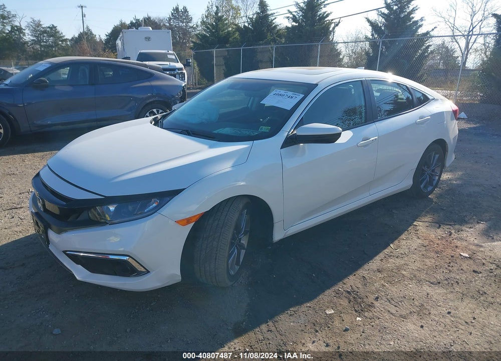 2021 HONDA CIVIC EX VIN: 19XFC1F32ME012933