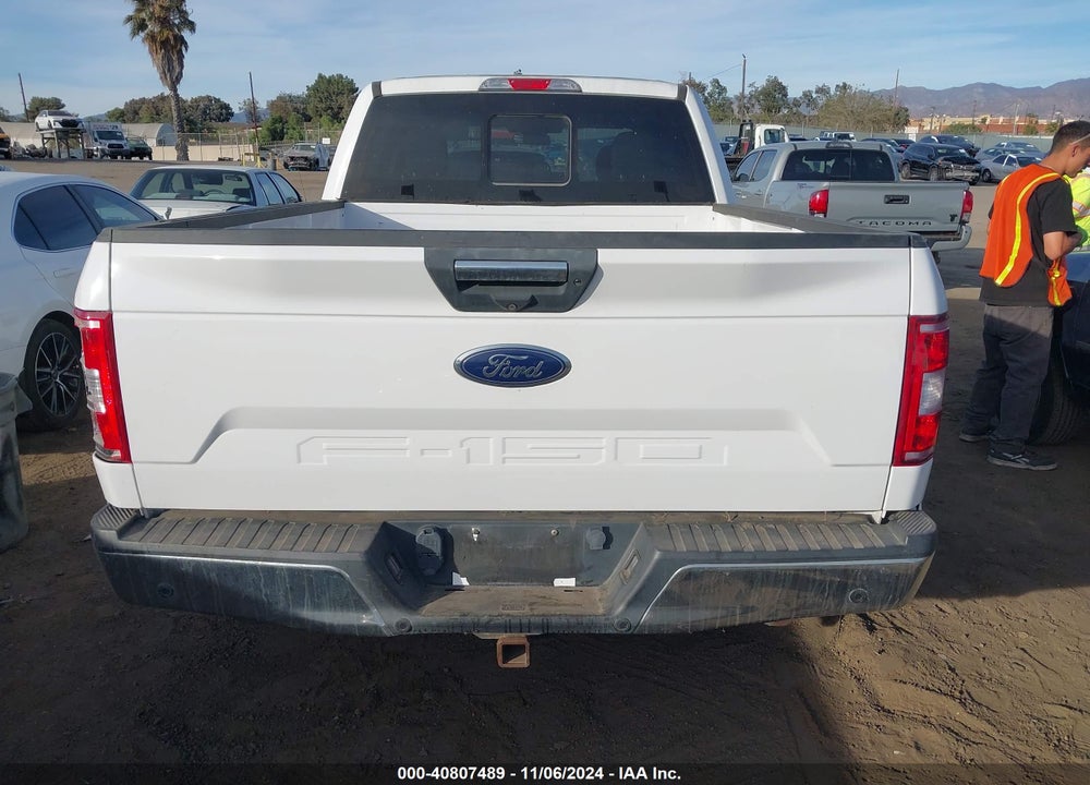 2018 FORD F-150 XLT VIN: 1FTFW1E54JKD44309