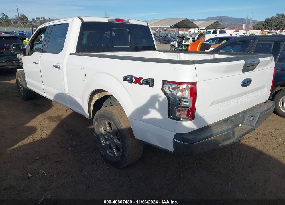 2018 FORD F-150 XLT VIN: 1FTFW1E54JKD44309