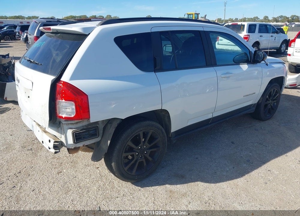2013 JEEP COMPASS LATITUDE VIN: 1C4NJDEB1DD167499