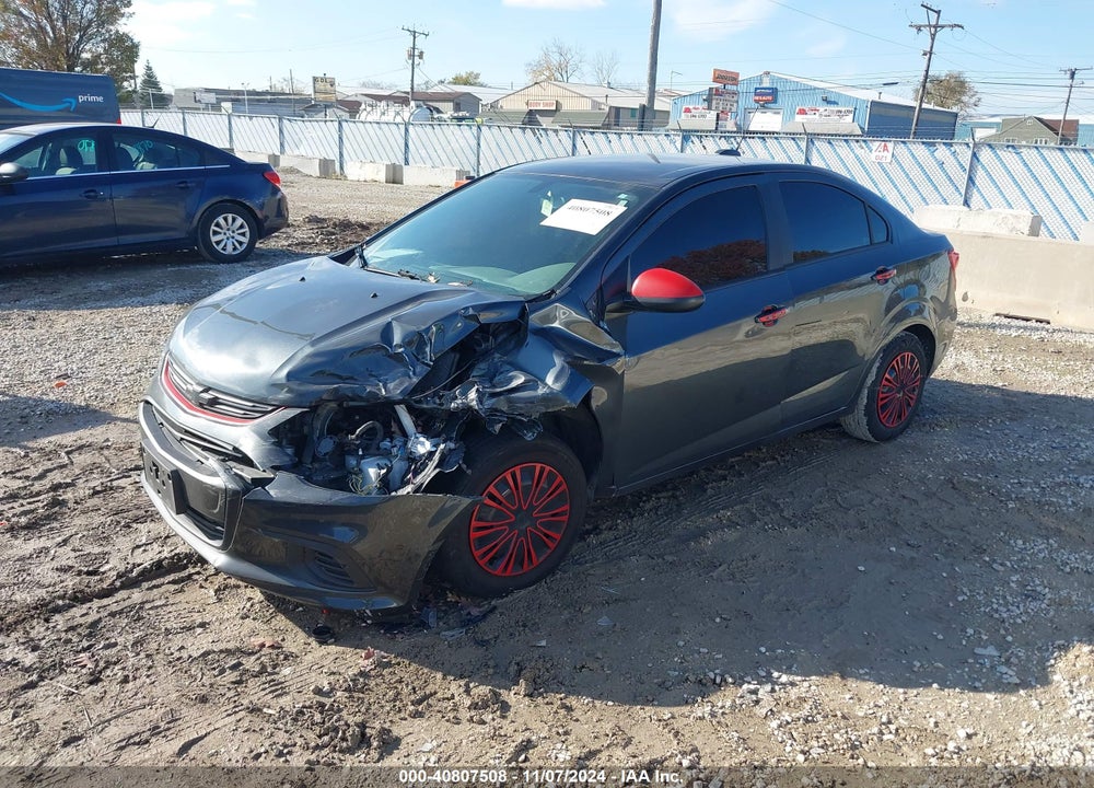 2018 CHEVROLET SONIC VIN: 1G1JB5SH9J4119151