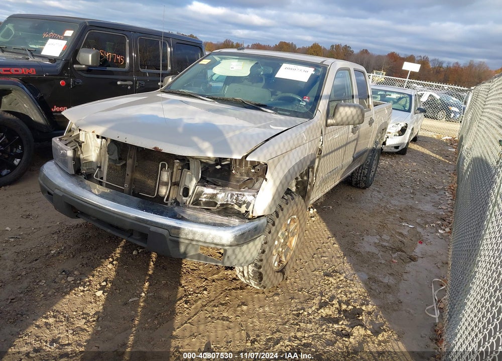 2008 CHEVROLET COLORADO LT VIN: 1GCDT33E888192900