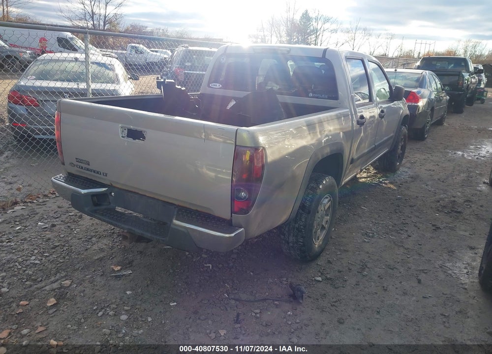 2008 CHEVROLET COLORADO LT VIN: 1GCDT33E888192900