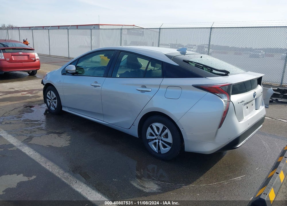 2017 TOYOTA PRIUS VIN: JTDKBRFUXH3568851