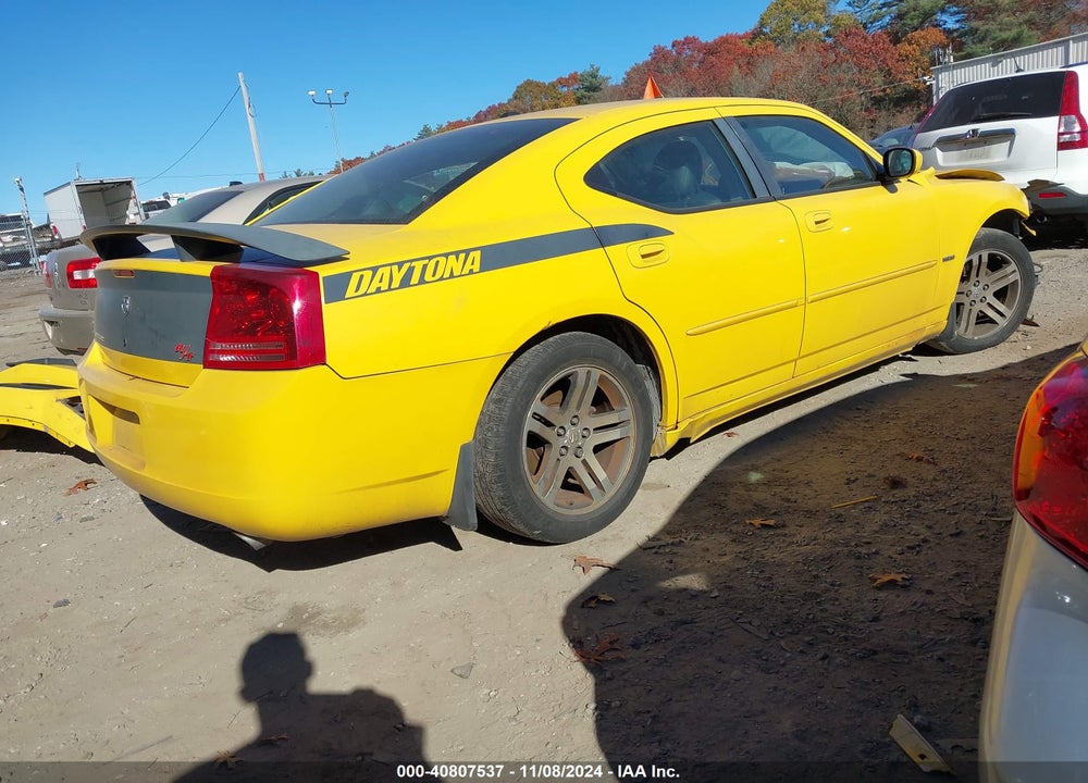 2006 DODGE CHARGER RT VIN: 2B3LA53H26H373975