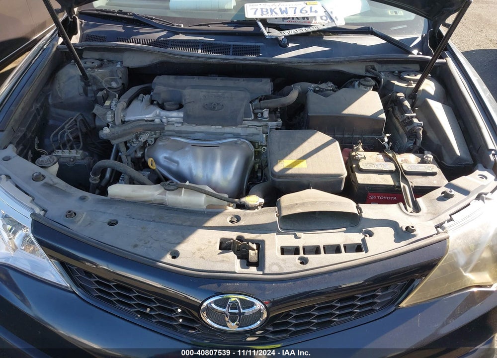 2014 TOYOTA CAMRY SE VIN: 4T1BF1FK7EU311331