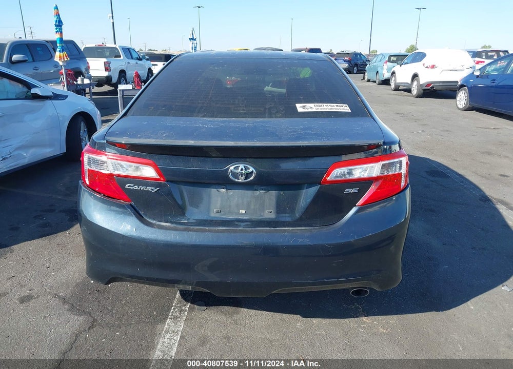 2014 TOYOTA CAMRY SE VIN: 4T1BF1FK7EU311331