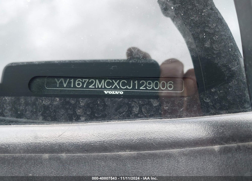 2012 VOLVO C70 T5/T5 PLATINUM/T5 PREMIER PLUS VIN: YV1672MCXCJ129006