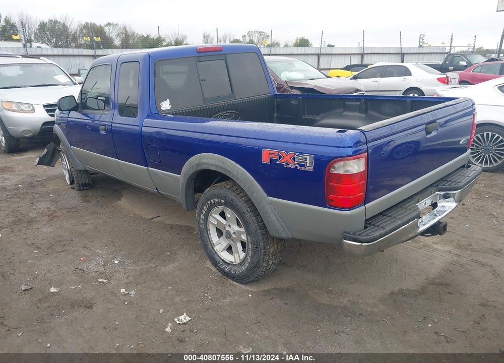 2003 FORD RANGER EDGE/XLT VIN: 1FTZR45E63TA47254