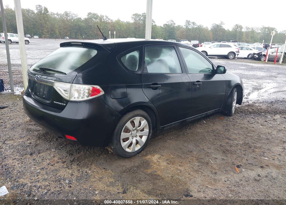 2009 SUBARU IMPREZA 2.5I VIN: JF1GH61609H812254