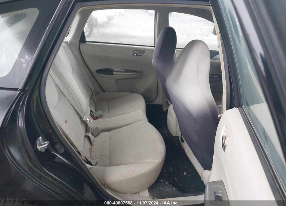 2009 SUBARU IMPREZA 2.5I VIN: JF1GH61609H812254