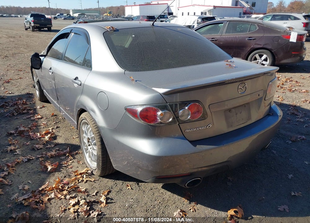 2006 MAZDA SPEED6 GRAND TOURING VIN: JM1GG12L861106593