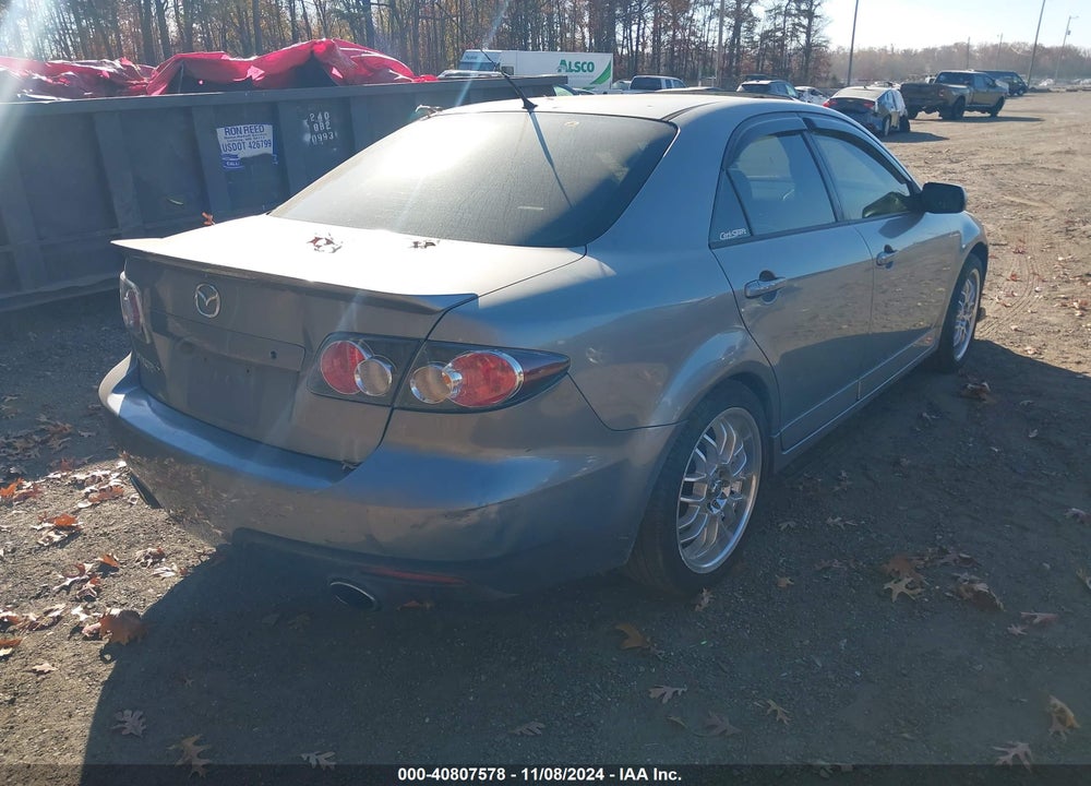 2006 MAZDA SPEED6 GRAND TOURING VIN: JM1GG12L861106593