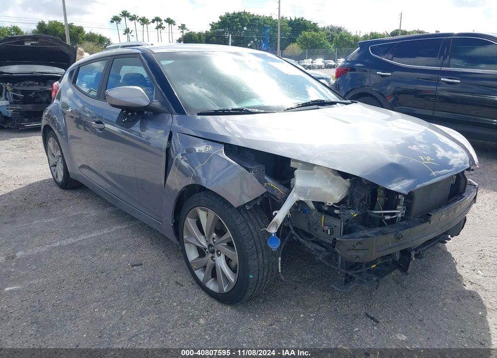 2017 HYUNDAI VELOSTER VIN: KMHTC6AD5HU308001