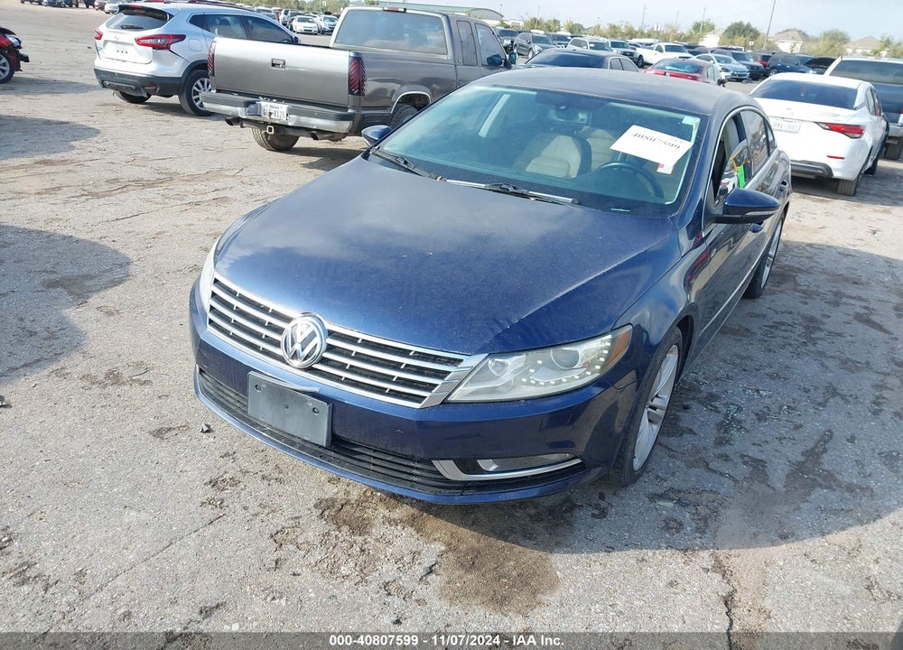 2013 VOLKSWAGEN CC 2.0T SPORT PLUS VIN: WVWBP7AN7DE501970