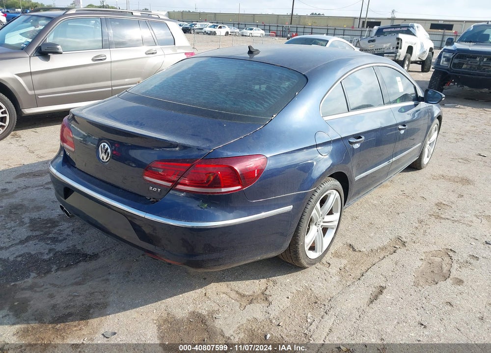 2013 VOLKSWAGEN CC 2.0T SPORT PLUS VIN: WVWBP7AN7DE501970