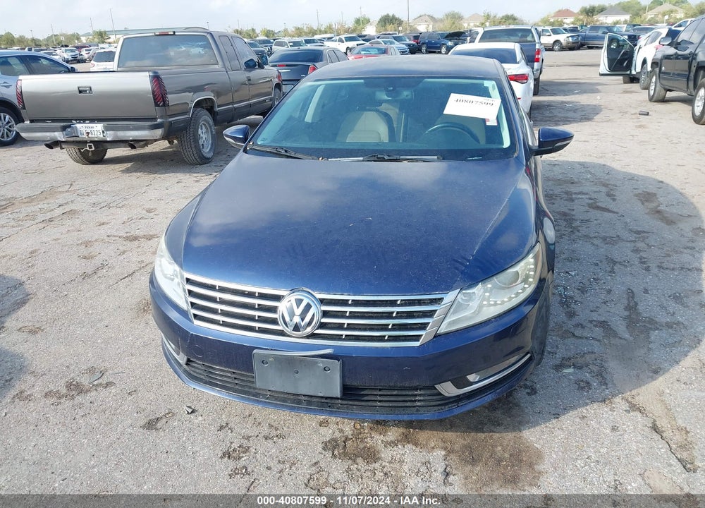 2013 VOLKSWAGEN CC 2.0T SPORT PLUS VIN: WVWBP7AN7DE501970