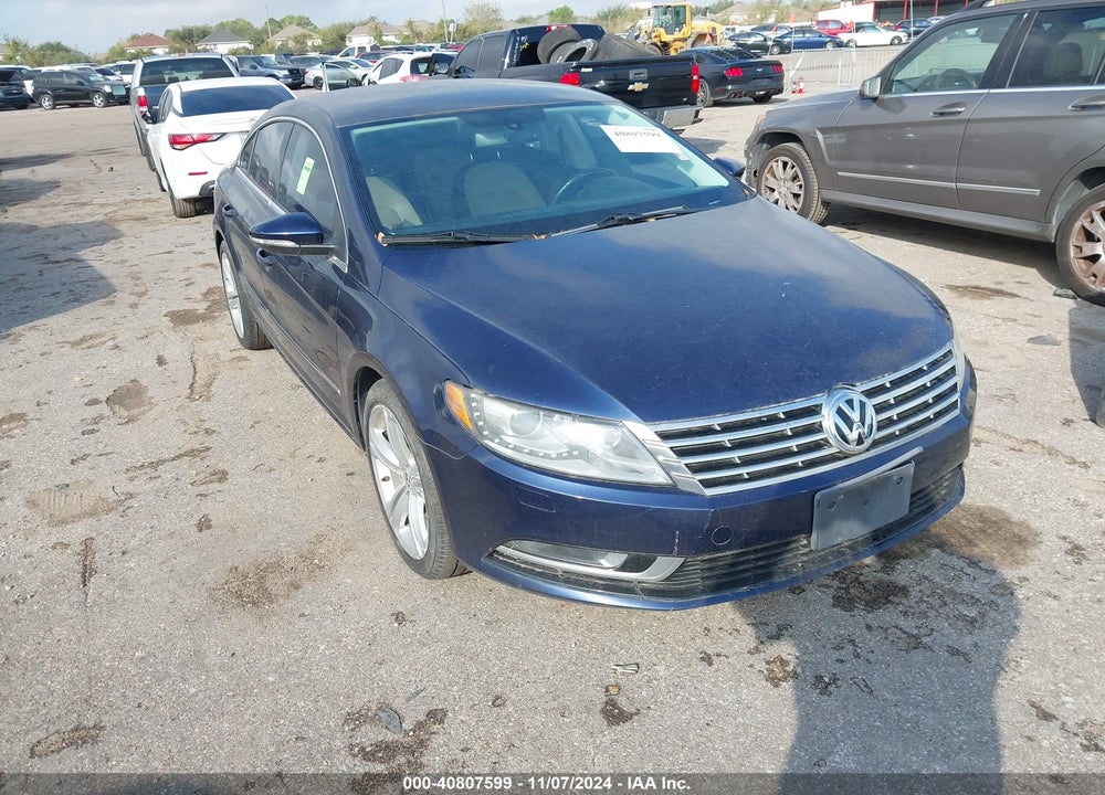 2013 VOLKSWAGEN CC 2.0T SPORT PLUS VIN: WVWBP7AN7DE501970