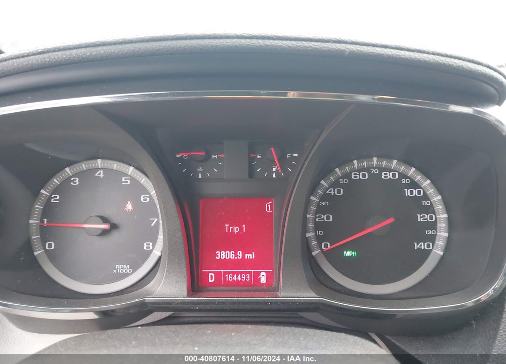 2011 GMC TERRAIN SLE-1 VIN: 2CTALMEC1B6221207