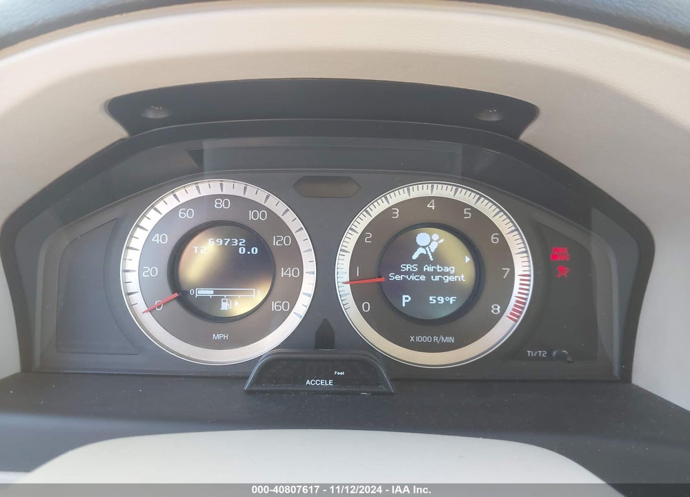 2010 VOLVO S80 T6 VIN: YV1992AH2A1123835