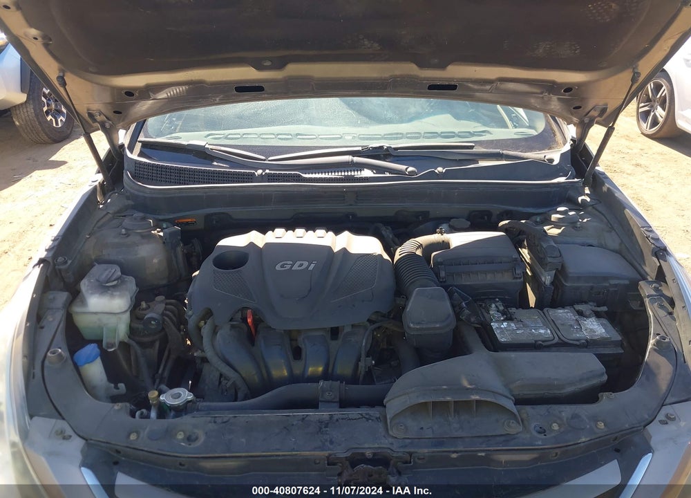 2014 HYUNDAI SONATA GLS VIN: 5NPEB4AC6EH836521