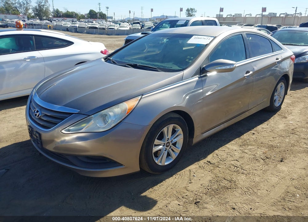 2014 HYUNDAI SONATA GLS VIN: 5NPEB4AC6EH836521