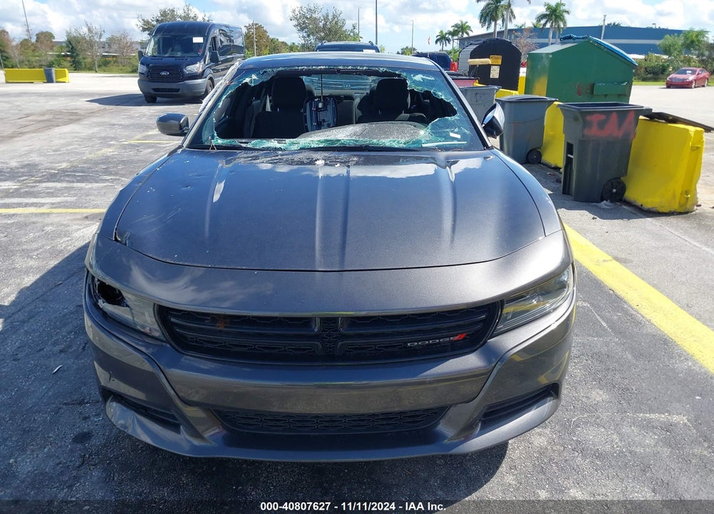 2022 DODGE CHARGER SXT RWD VIN: 2C3CDXBG4NH255925