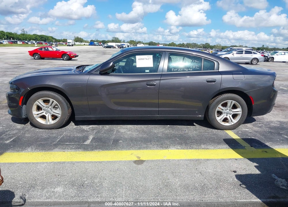 2022 DODGE CHARGER SXT RWD VIN: 2C3CDXBG4NH255925
