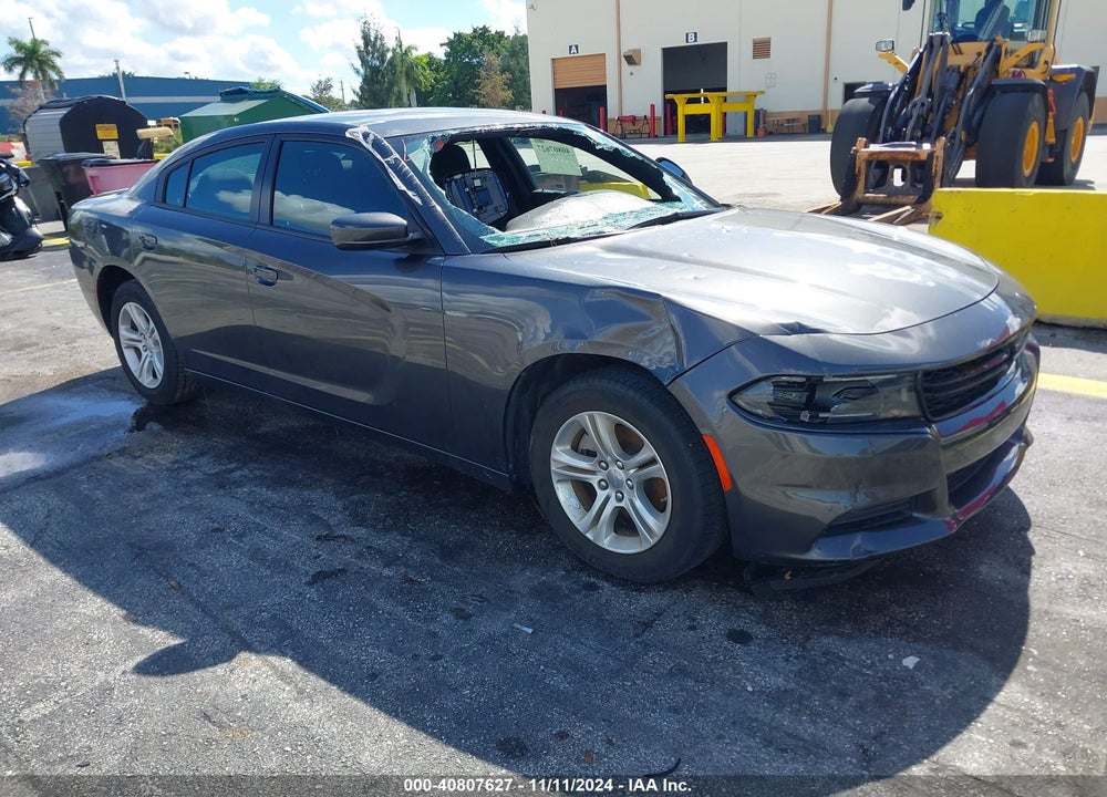 2022 DODGE CHARGER SXT RWD VIN: 2C3CDXBG4NH255925